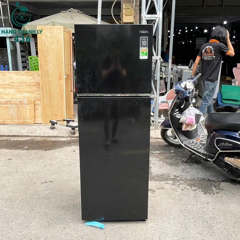 Tủ Lạnh Aqua Inverter 2 Cánh Cũ Màu Đen 236L 7 tu lanh aqua inverter 2 canh cu mau den 120l 1 1