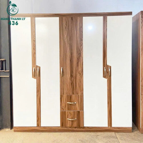 Tủ quần áo cũ gỗ công nghiệp nhiều cánh