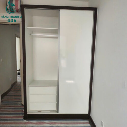 tu quan ao cua lua 1m5x2m4x65cm mau trang 2