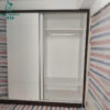Tủ Quần Áo Cửa Lùa 3M2X2M4X60CM Màu Trắng Cũ 1 tu quan ao cua lua 3m2x2m4x60cm mau trang cu 1