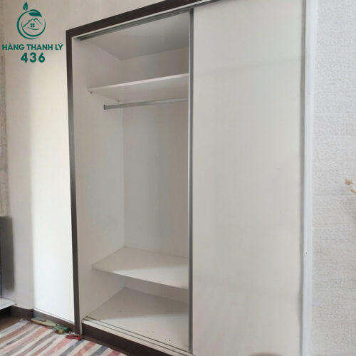 tu quan ao cua lua 3m2x2m4x60cm mau trang cu 3