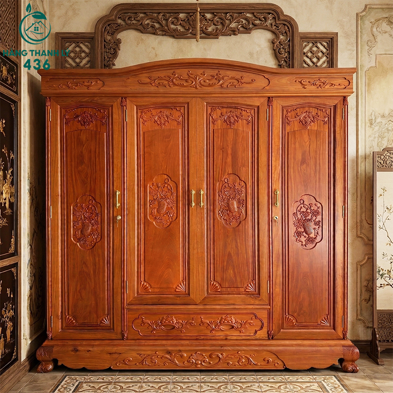 Gỗ Căm Xe Là Gỗ Gì? Thuộc Nhóm Mấy Và Ứng Dụng Nổi Bật tu-quan-ao-go-cam-xe Gỗ Căm Xe Là Gỗ Gì? Thuộc Nhóm Mấy Và Ứng Dụng Nổi Bật