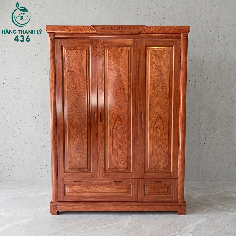 Tủ quần áo gỗ lim