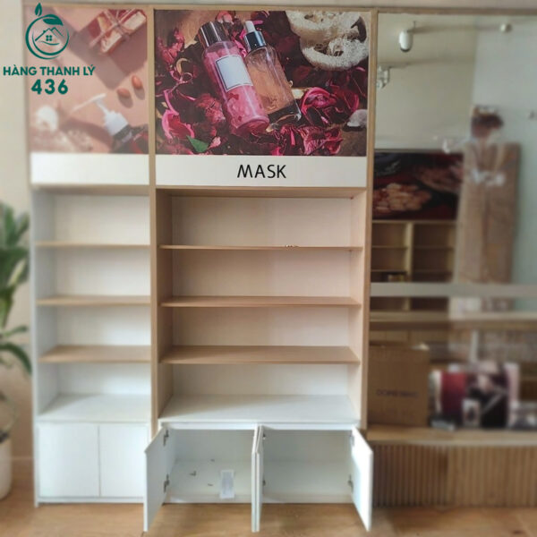 tu trung bay san pham go cu kem ngan keo luu tru 1