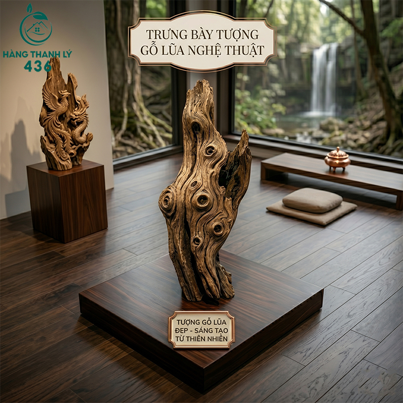 Tượng gỗ lũa đẹp