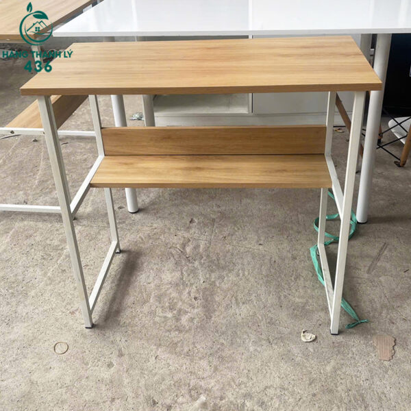 ban lam viec cu 80cmx40cm co ke de do tien loi 3