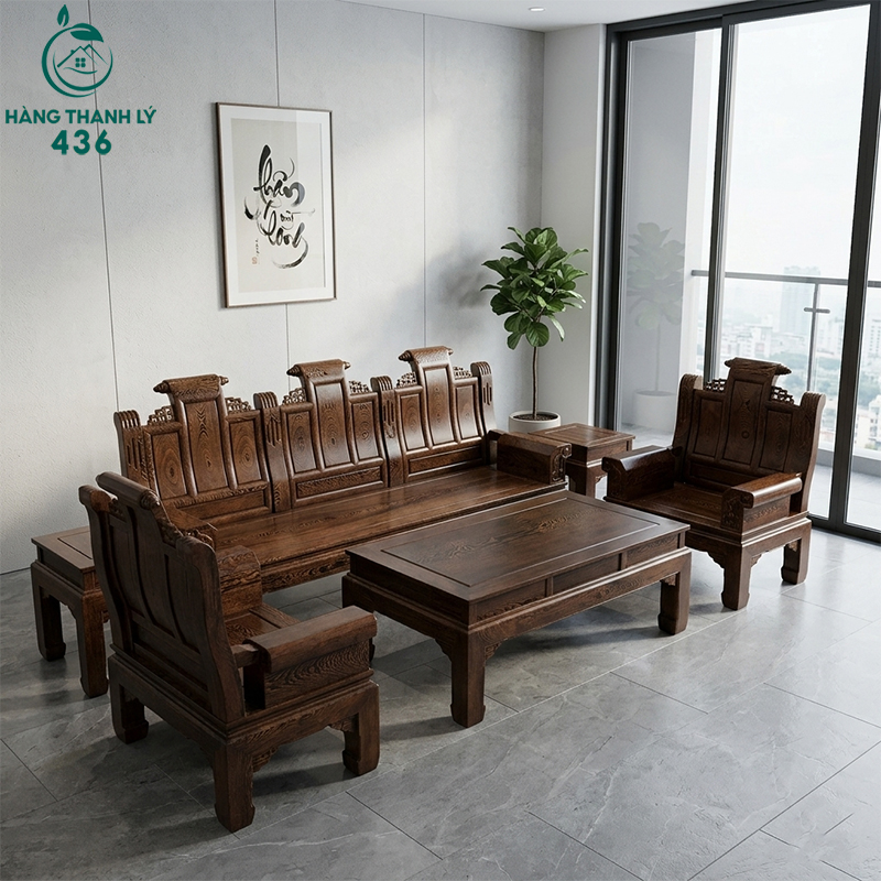 Bộ bàn ghế gỗ