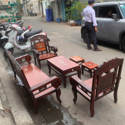 bo ban ghe salon go cu dep 1