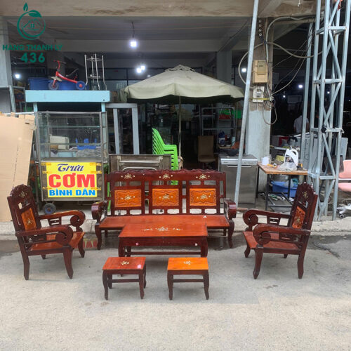 bo ban ghe salon go cu dep 3