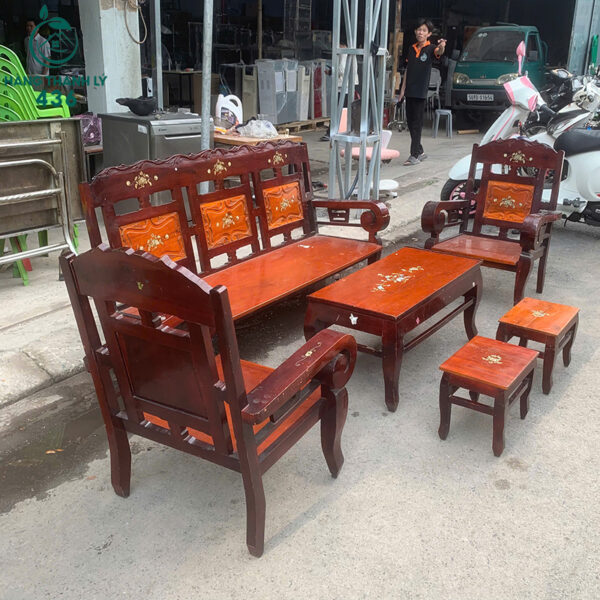 bo ban ghe salon go cu dep 4