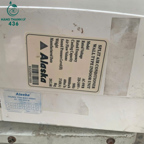 Bộ Máy Lạnh Cũ Dàn Lạnh Alaska Cục Nóng Reetech 1HP 6 bo may lanh cu dan lanh alaska cuc nong reetech 1