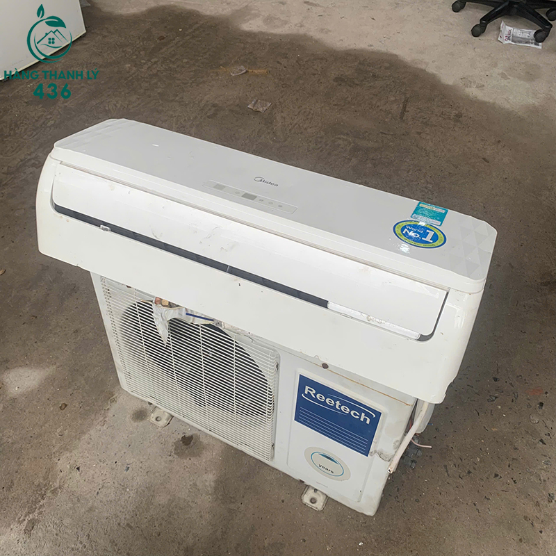 Bộ Máy Lạnh Cũ Dàn Lạnh Alaska Cục Nóng Reetech 1HP 7 bo may lanh cu dan lanh alaska cuc nong reetech 2