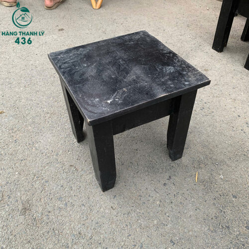 Thanh Lý Bàn Ghế Cũ, Mua Bán Đồ Nội Thất Cũ Giá Rẻ TPHCM 197 don go cu mat vuong mau den chac chan 1