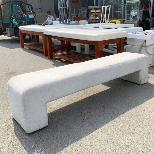 ghe dai sofa boc ni cu 1m8x40cm mau trang 4