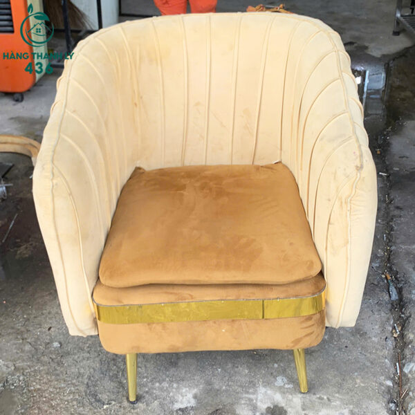ghe sofa don cu boc nhung kem sang trong 1