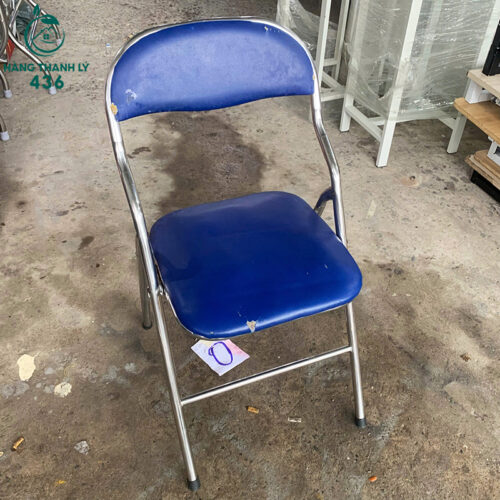 ghe xep cu khung inox mau xanh duong 2