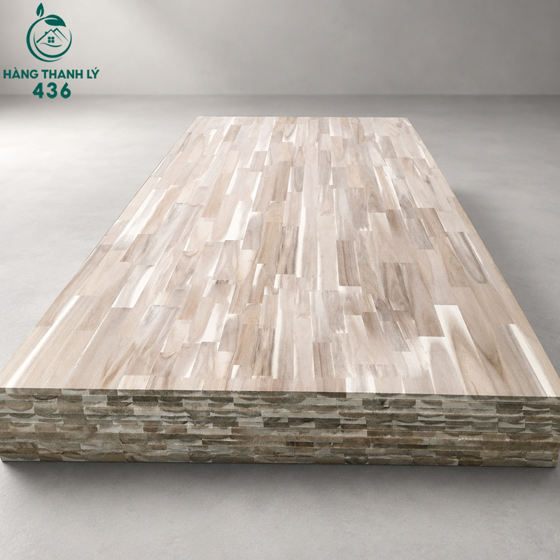 Gỗ Công Nghiệp Là Gỗ Gì? Các Loại Gỗ Công Nghiệp Phổ Biến Hiện Nay 18 go ghep thanh duoc lam tu nhung thanh go tu nhien nho ghep lai voi nhau bang keo va may ep