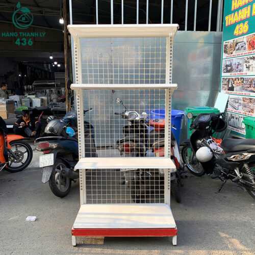 ke sieu thi lung luoi cu khung sat 1m9x90cm 3