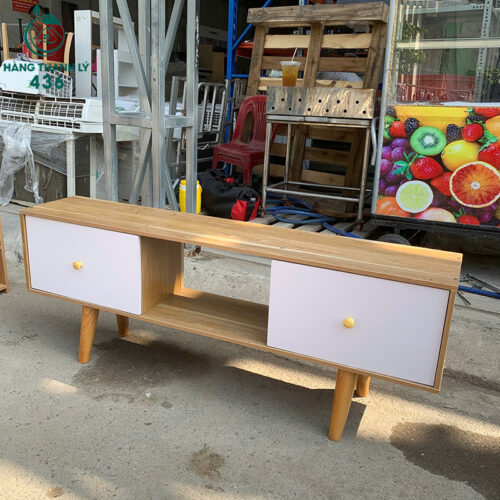 ke tivi go cu 1m2x25cmx45cm nhieu ngan 2