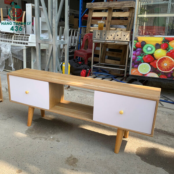 ke tivi go cu 1m2x25cmx45cm nhieu ngan 2