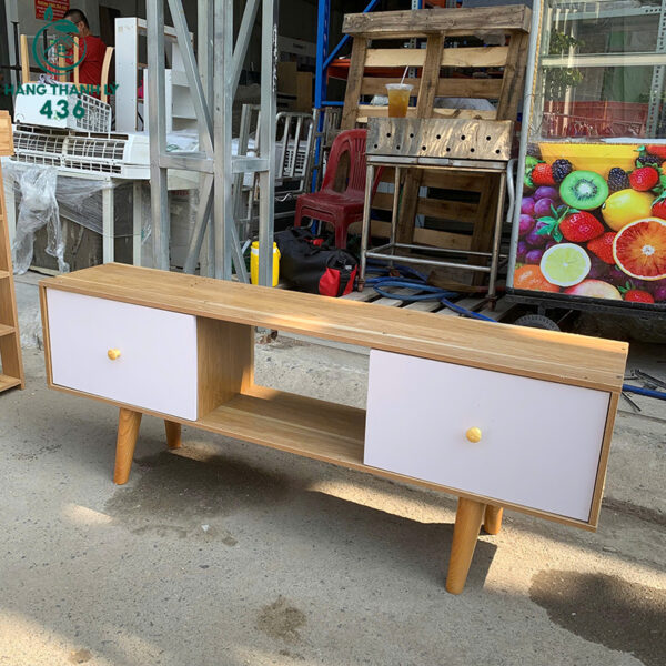 ke tivi go cu 1m2x25cmx45cm nhieu ngan 3