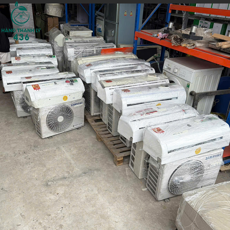Kho hàng thanh lý máy lạnh cũ giá rẻ