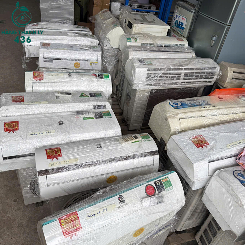 Kho hàng thanh lý máy lạnh cũ giá rẻ
