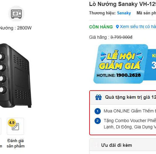 lo nuong sanaky cu vh 129s2d 120 lit 1