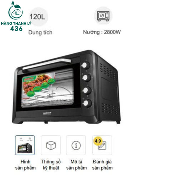lo nuong sanaky cu vh 129s2d 120 lit 2