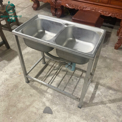Mẫu Bồn Rửa Chén Cũ 80CMX45CM Chất Liệu Inox 5 mau bon rua chen cu chat lieu inox 1