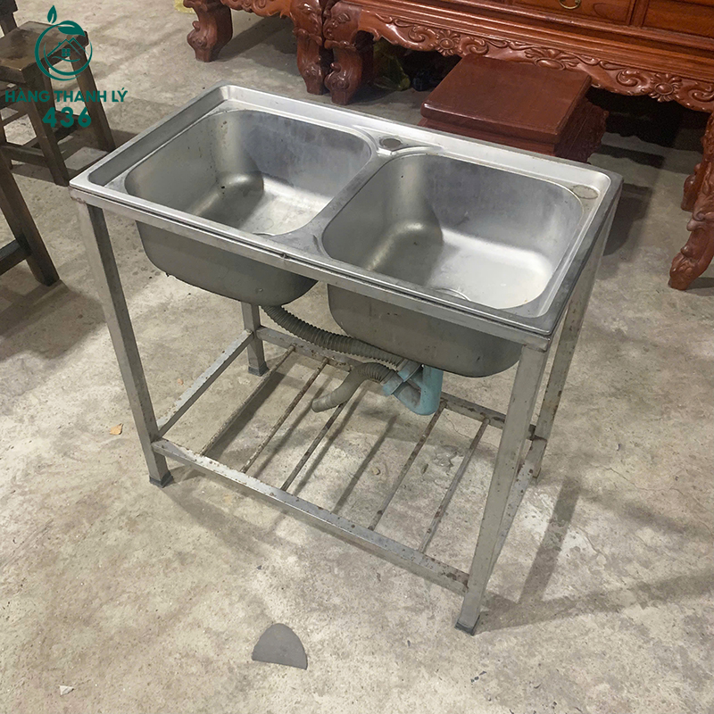 Mẫu Bồn Rửa Chén Cũ 80CMX45CM Chất Liệu Inox 6 mau bon rua chen cu chat lieu inox 1
