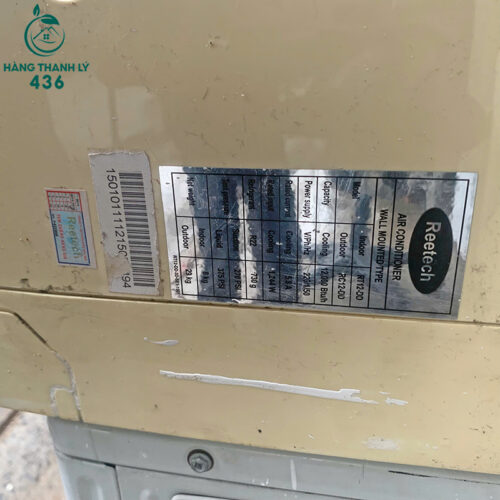 may lanh cu reetech 1hp treo tuong 3
