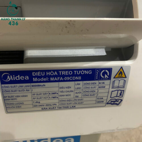 Máy Lạnh Midea Inverter Cũ 1HP 2 may lanh midea inverter cu 1hp 4