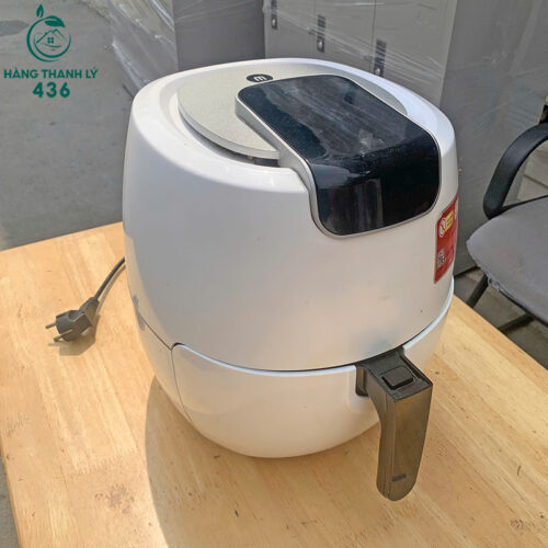 Nồi Chiên Không Dầu Cũ Mishio 5.5L Màu Trắng 3 noi chien khong dau cu mishio 5 5l mau trang 2