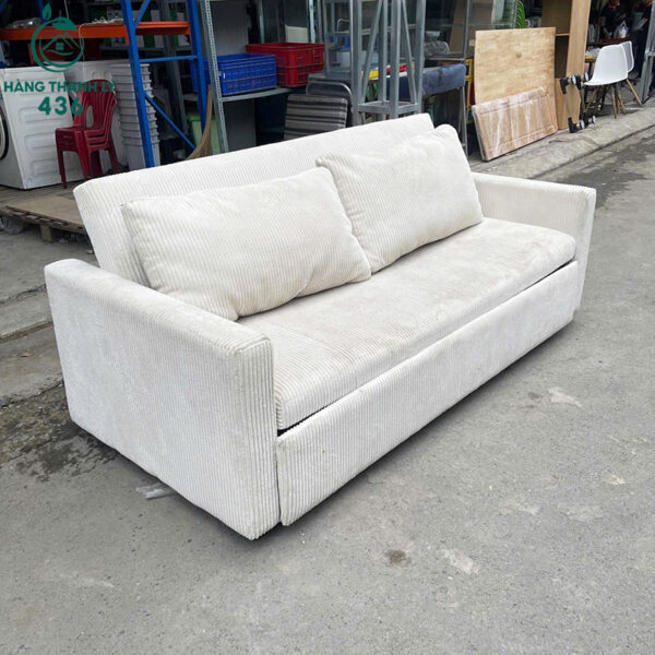 sofa bed cu boc vai nhung keo ra thanh giuong 3