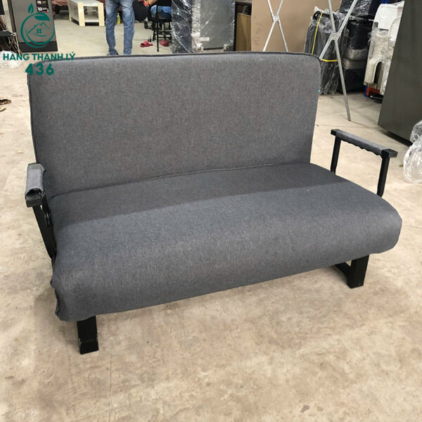 sofa bed cu mau xam gap thanh giuong tien loi 1