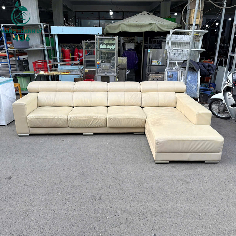 Sofa Chữ L Cũ Kiểu Hiện Đại Êm Ái Dễ Vệ Sinh 6 sofa chu l cu kieu hien dai em ai de ve sinh 2