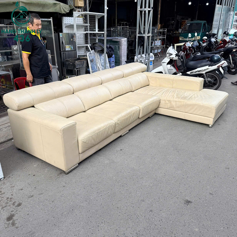 Sofa Chữ L Cũ Kiểu Hiện Đại Êm Ái Dễ Vệ Sinh 7 sofa chu l cu kieu hien dai em ai de ve sinh 3