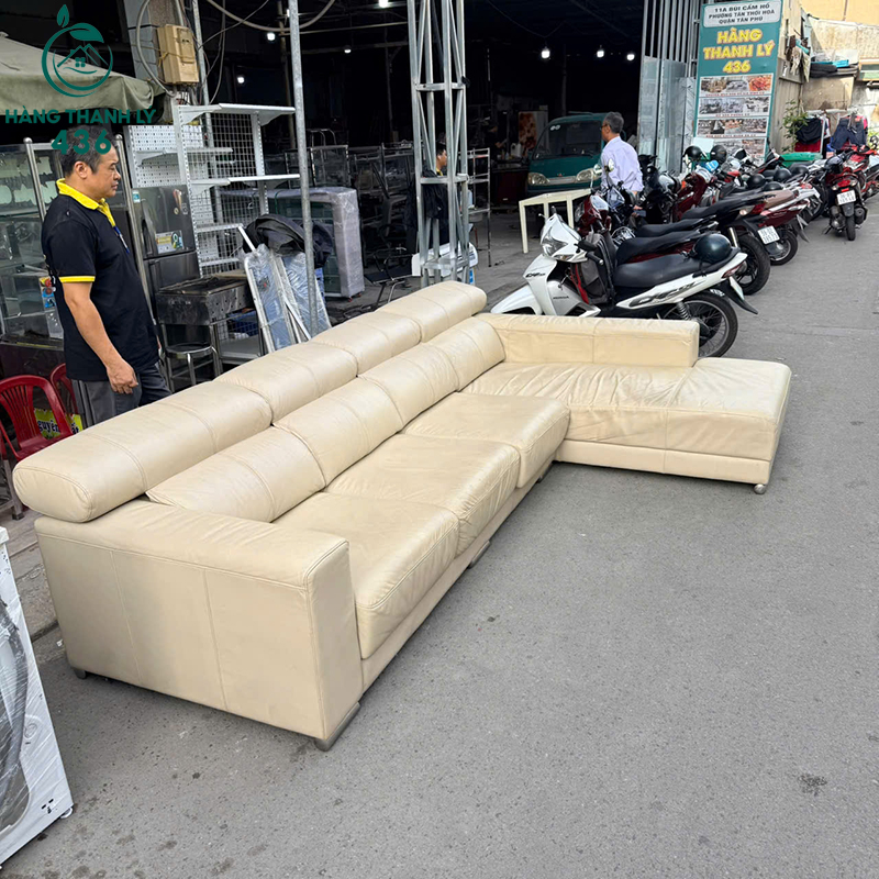 Sofa Chữ L Cũ Kiểu Hiện Đại Êm Ái Dễ Vệ Sinh 8 sofa chu l cu kieu hien dai em ai de ve sinh 4