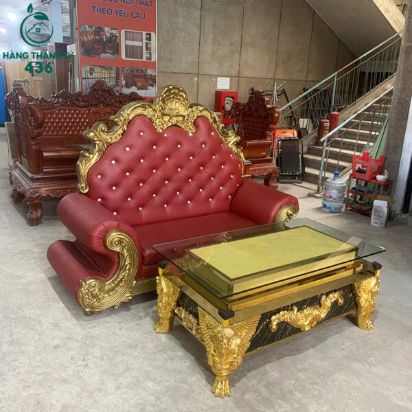 sofa hoang gia cu boc da do dep 1