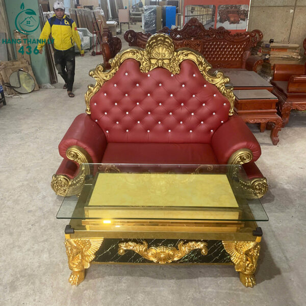sofa hoang gia cu boc da do dep 3