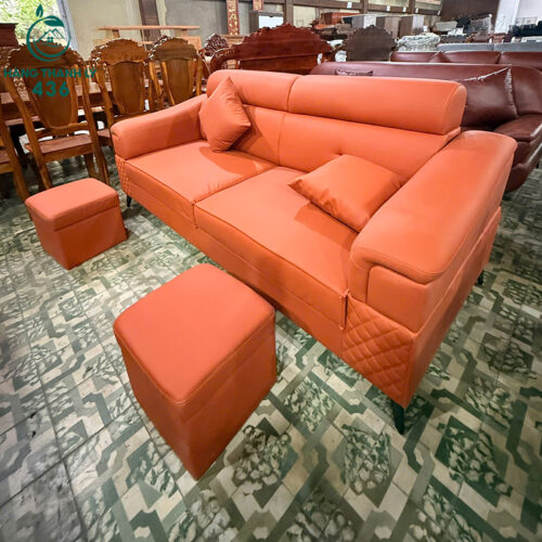 thanh ly sofa da cam kem don 90 1