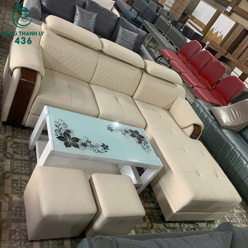 thanh ly sofa goc l boc da cao cap 99 nhieu mau 1
