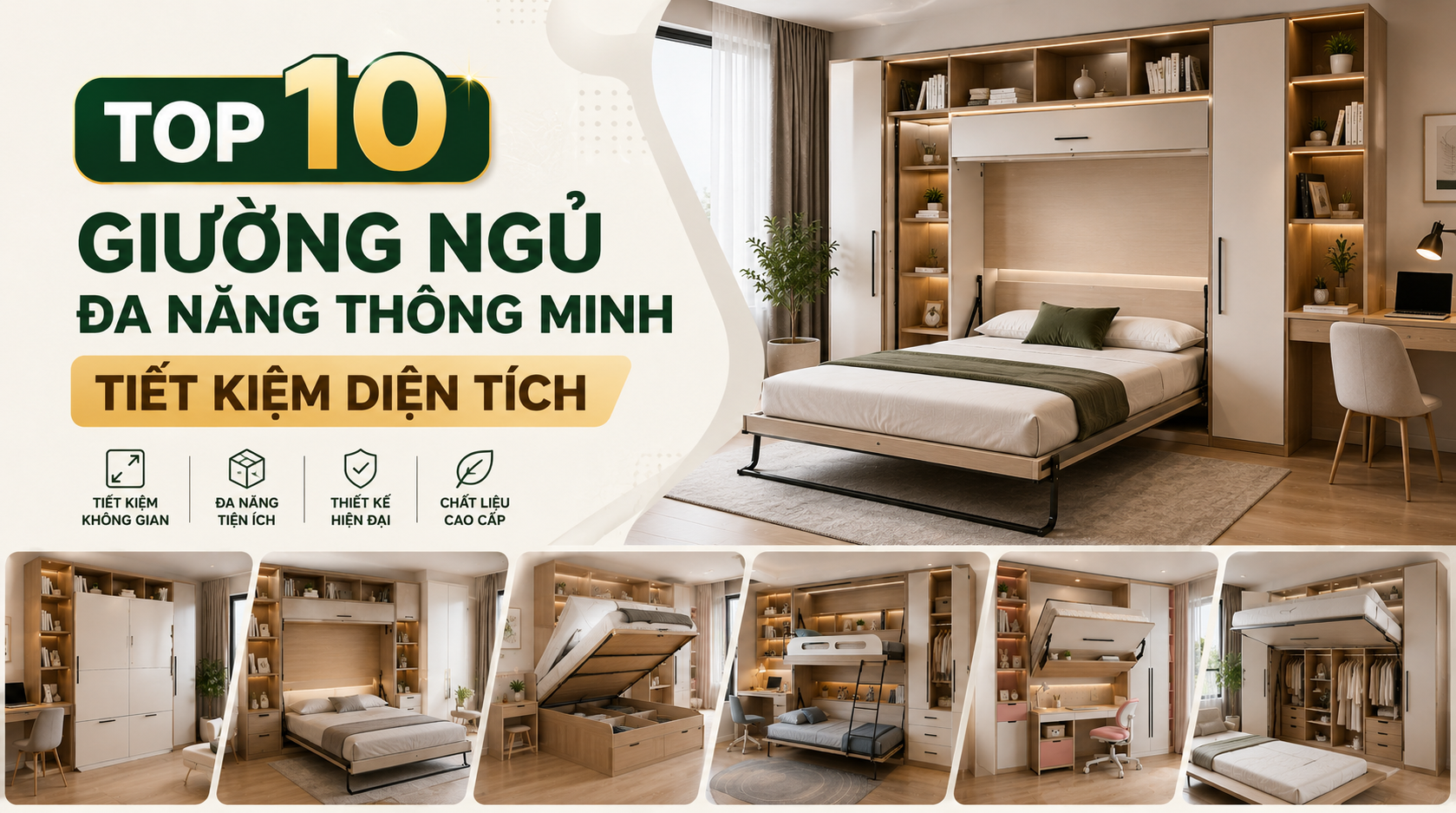 top 10 giuong ngu da nang thong minh tiet kiem dien tich
