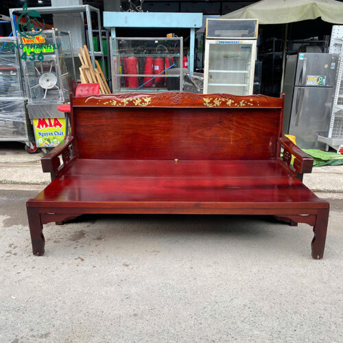 Thanh Lý Bàn Ghế Cũ, Mua Bán Đồ Nội Thất Cũ Giá Rẻ TPHCM 157 truong ky go cu 1mx2m mau nau do 4