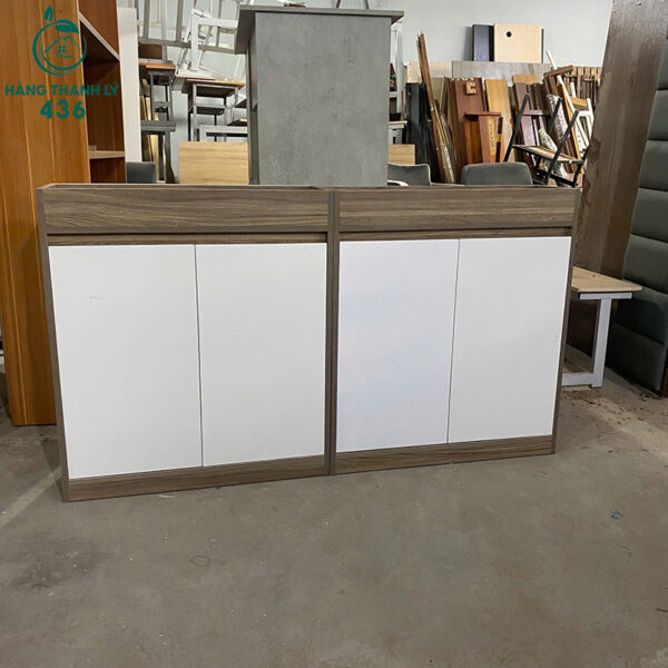 tu dung giay go cu 80cmx25cmx90cm thiet ke hai canh trang 2