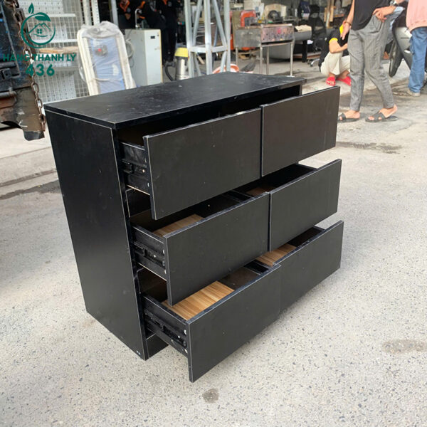 tu ho so 6 ngan keo mau den cu 80cmx78x40cm 4
