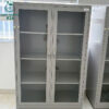 Tủ Hồ Sơ Sắt Cũ Cánh Kính Đựng Tài Liệu Tiện Lợi 1 tu ho so sat cu canh kinh dung tai lieu tien loi 3 1