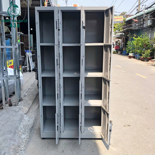 tu locker sat cu 90cmx45cmx1m85 thiet ke 12 ngan 2