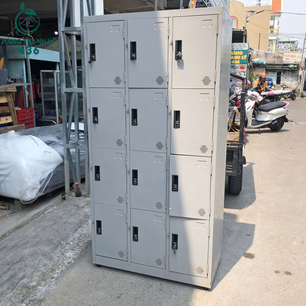 tu locker sat cu 90cmx45cmx1m85 thiet ke 12 ngan 3